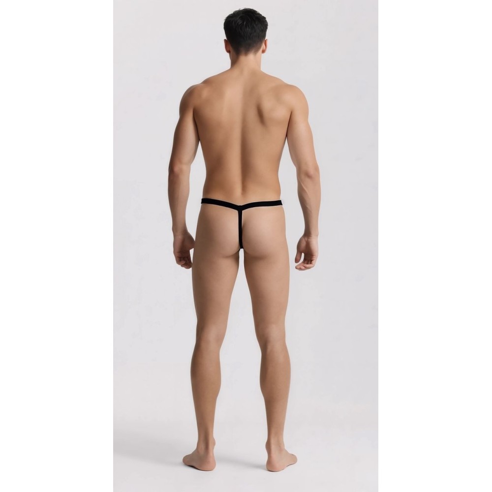תחתון חוטיני רשת לגבר |  Sexy Black Underwear